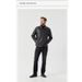 2025 Autumn/Winter Men's New Motorcycle Jacket Flip Collar Multi Pocket Casual Leather Jacket Simple Coat_viptrois.com
