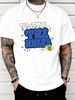 Streetwear Style T Shirt Break The Rules Graphic Design Cotton Blend Casual Wear For Men Urban Fashion Statement Piece_viptrois.com