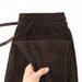 "Men's Corduroy Relaxed-Fit Pants – Wide-Leg Cotton-Blend Trousers With Drawstring Waist & Utility Pockets (Black/Charmer Brown/Khaki)"_viptrois.com