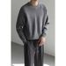 New Knitted Sweater, Men's Zipper, Solid Color Interior, Bottom Coat, Slim Fit_viptrois.com