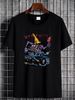 Wild Child RatFink T-Shirt Short Sleeve White Print Front H1509 Streetwear Soft Stylish Slightly Fashion Homme Breathable Versatile Unisex_viptrois.com