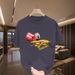 Short Sleeves 2025 New 100% Cotton T-shirt Summer Casual Light Luxury Premium Men's Fashion Trend_viptrois.com