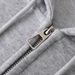 Pulse Autumn Cardigan Zipper Sweatshirt Men Solid Color Jacket Youth Hooded Thin Loose Simple Casual Top_viptrois.com