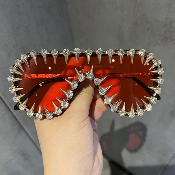 One Piece Sunglasses For Women, Internet Celebrities, Stage Shows, Baita Flow, Cross Border Funny Sunglasses For Men, Punk_viptrois.com