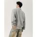 Pulse American Cleanfit Henley Collar Sweatshi For Men Korean Boxy Fit Top Trendy Brand High Intelligence Miu Style Polo_viptrois.com