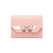 Women's New Women's Bow Decor Handbag - Slim Multi-Card Slot Wallet With RFID Protection (Elegant Clutch Purse,Available)_viptrois.com