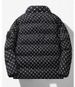 Unisex Letter-Embroidered Quilted Jacket – Stand Collar Winter Coat With Zip Pockets (M-5XL, Polyester Shell, Slim Fit, Streetwear Essential)_viptrois.com