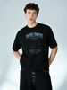 Vintage "WORLDWIDE Unlimited" Globe Graphic Cotton T-Shirt Men's Casual Streetwear Tee_viptrois.com