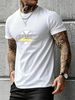 Streetwear Style T Shirt With Basketball Logo Design Cotton Blend Fabric For Men Urban Fashion Look_viptrois.com