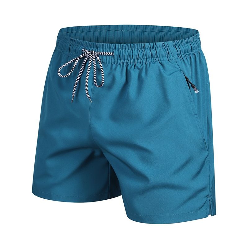 Men's Clothing Quick-Dry Ink Wash Sport Shorts - Breathable Mid-Thigh Training Lounge Pants With Pockets_viptrois.com