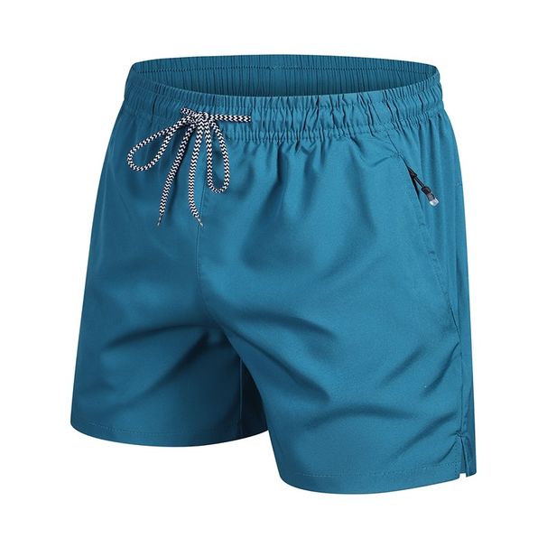 Men's Clothing Quick-Dry Ink Wash Sport Shorts - Breathable Mid-Thigh Training Lounge Pants With Pockets_viptrois.com