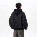 American Style Fake Two-Piece Flight Suit Jacket Men, Loose Hooded Oversized PU Leather Coat For Spring And Autumn 2025_viptrois.com
