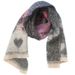 Unisex Women's neckband jacquard love scarf_viptrois.com