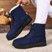 2015 New Snow Boots, Women's Shoes, High Boots, Warm Women's Boots With LACES_viptrois.com