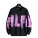 Men's Clothing Spring and autumn men's new fashion trend round neck long sleeve sweatshirt teenagers large size loose comfortable casual tops_viptrois.com