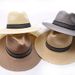 2024 Internet Celebrity Latest Model Summer protection men's beach big brimmed straw cool top sun hat, fishing hat_viptrois.com