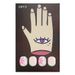 Short French bright face wearing nail art multicolor flowers fresh simple European and American fashion nail piece foreign trade ins24 piece_viptrois.com