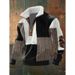 Monochrome Man- 2025 European And American Cross-Border Autumn Winter New Style Fur Collar Trendy Casual Loose 3D Printed Half-Zip_viptrois.com