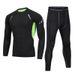 Fitness Clothes Men's Autumn And Winter Velvet Warm Suit Tights Running Quick-drying Clothes Long Sleeves Sports Outdoor_viptrois.com