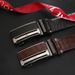 VOOTHOST New 3.5cm Crocodile Pattern Automatic Buckle Belt Fashionable Men's Business Travel High Quality Golf Designer Casual Pants Belt F0197_viptrois.com