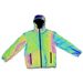 Men's Clothing Autumn and Winter Fashion Fish Scale Pattern Colorful Reflective Jacket Men's Casual Colorful Luminous Jacket_viptrois.com