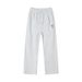 Men's Clothing Cotton Leggings Three Bar Embroidered National Trend Trousers Versatile Casual Style_viptrois.com