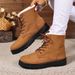 2015 New Snow Boots, Women's Shoes, High Boots, Warm Women's Boots With LACES_viptrois.com