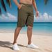 25 Foreign Trade Summer New Trendy Loose Sports Shorts, Men's Fitness Pants, Knee-length Five-inch Pants_viptrois.com