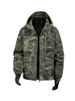 Men's Camo Water-Resistant Hooded Jacket - Lightweight Autumn Outdoor Zip Up Coat_viptrois.com