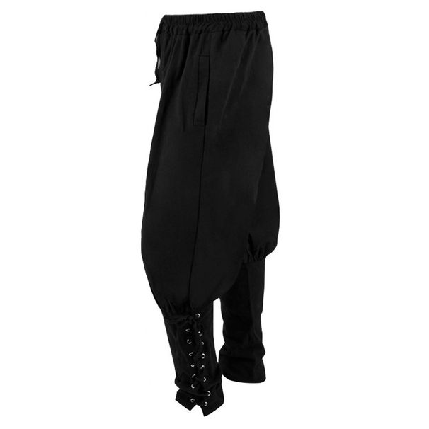 Men's Clothing Medieval Men's Retro Leggings Cosplay Prince Trousers Stage Costume Leggings Pirate Pants_viptrois.com