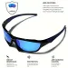 Modische Sport-Sonnenbrille, Polarisiert, UV-Schutz, Personalisierte Brille, Runder Rahmen, Metall, Herren- Und Damen-UV400-Brille_viptrois.com