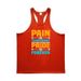 Men's Cotton Fitness Training Vest Summer I-Back Bottom Shirt Skinny Elastic Bottom Shirt Sleeveless T-Shirt_viptrois.com