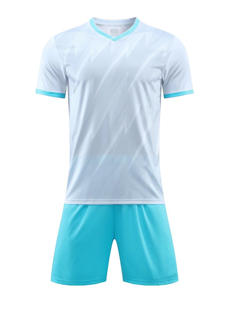 Men's Clothing football uniform sportswear suit football team uniform children's adult competition uniform short-sleeved training suit_viptrois.com