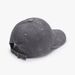 Baseball cap women's literary and retro outdoor Japanese soft top black hat summer antique men's washed cotton cap_viptrois.com