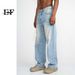 Spot EF JEANS | 2023 New Korean Version Of Loose Casual Trousers Trendy Whitening Design Mid-waist Jeans_viptrois.com