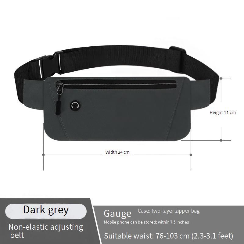 Men’s Bags Sports Waist Bag Women New Running Mobile Phone Waist Bag Outdoor Leisure Waist Bag Men's Construction Site Work Special Waist Bag_viptrois.com
