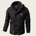 Men’s Lightweight Hooded Jacket – Waterproof Windbreaker With Multiple Pockets For Outdoor & Urban Wear_viptrois.com