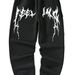 Men's Clothing Men's Spring And Autumn Suits Fashion Trend Leisure Sports 3d Sweatpants Trousers Fitness Pants_viptrois.com