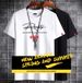 White Large Size Short-sleeve T-shirt 2023 New Cotton Brand Half-sleeve Clothing, Trendy Loose-fit Men's Clothing_viptrois.com