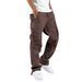 Men's Sports Solid Color Drawstring Long Pants For Foreign Trade_viptrois.com