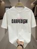 【DORAE】2026 Breathable T-shirt (Eco Cotton) Black (3D "CARPEDlEM" Print & "LIFE IS GREAT" Accent) – Pioneer Style For Weekend Getaway_viptrois.com