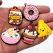 10 Sets Of Cute Food Series Shoes Flower Decorative Buckle Personalized DIY Student Garden Shoe Buckle Accessories_viptrois.com
