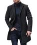 Loom Loom 2023 Autumn Winter New Jacket Men's Trench European Woolen Coat_viptrois.com