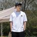 Short Sleeved Versatile T-shirt 2025 Summer New Round Neck Men's Youth Casual Pure Cotton Top_viptrois.com