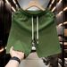 Men's Clothing Summer Thin Casual Mid Length Pants Quick Drying 5 Point Half Pants Ice Silk Five Point_viptrois.com