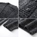 Loom Cross-Border Foreign Trade European American Autumn And Winter Versatile Loose V-Neck Cardigan Knitted Men's Sweater_viptrois.com