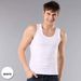 Men's Clothing Men's vest polyester sports casual white hurdle slim fit large size sleeveless t shirt youth summer bottoming fitness_viptrois.com