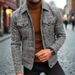 Men's Classic Checkered Jacket – Slim Fit Polyester Coat With Notch Lapel (S-XXXL, Business Casual, Lightweight Outerwear)_viptrois.com