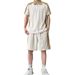 Men's Stylish Color-Block Ice Silk Shirt Summer Loose-Fit Casual Sportswear Short-Sleeved T-Shirt Breathable Fashion Top_viptrois.com