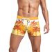 Men’s Clothing New Fashion Coconut Tree Print Men's Boxer Beach Swimming Trunks_viptrois.com